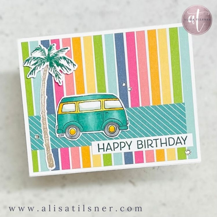 Driving By Birthday Card