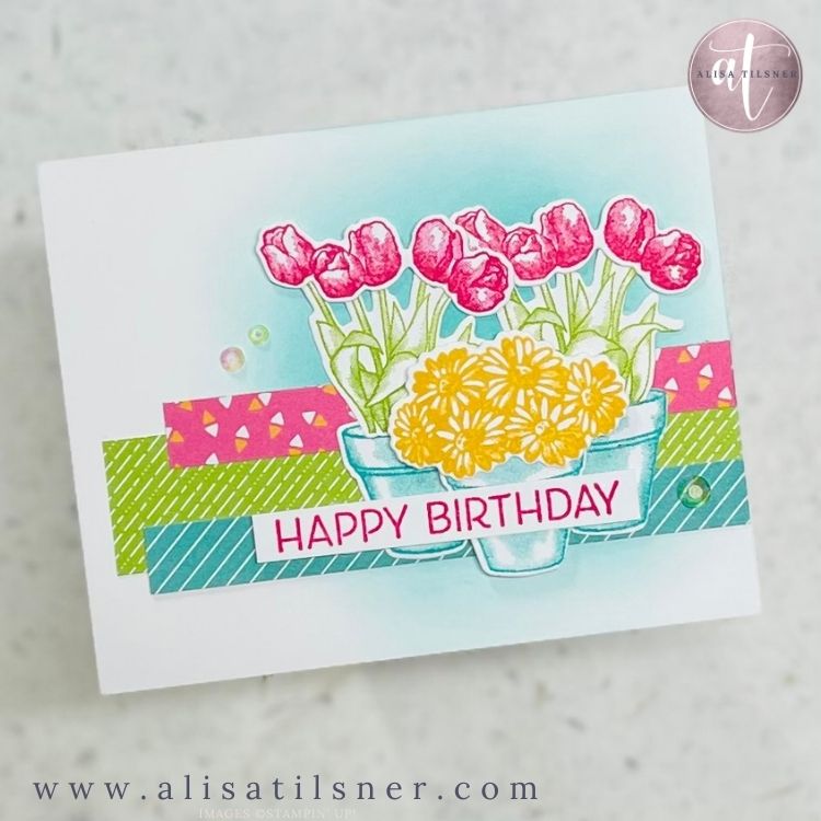 Fun, Bright Happy Birthday Card