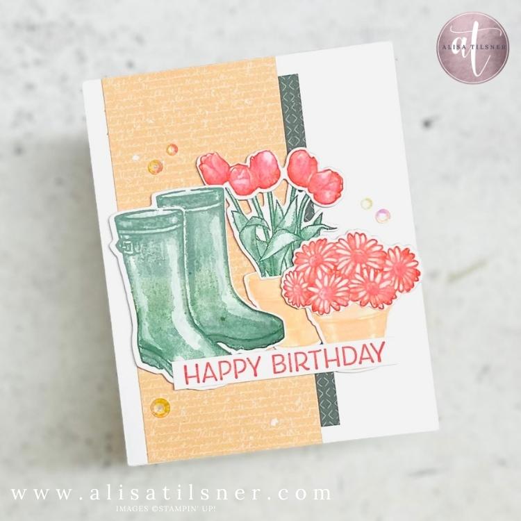 Flowering Rain Boots 2 Ways