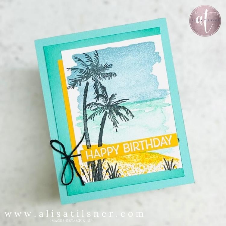 Oceanfront Birthday Card