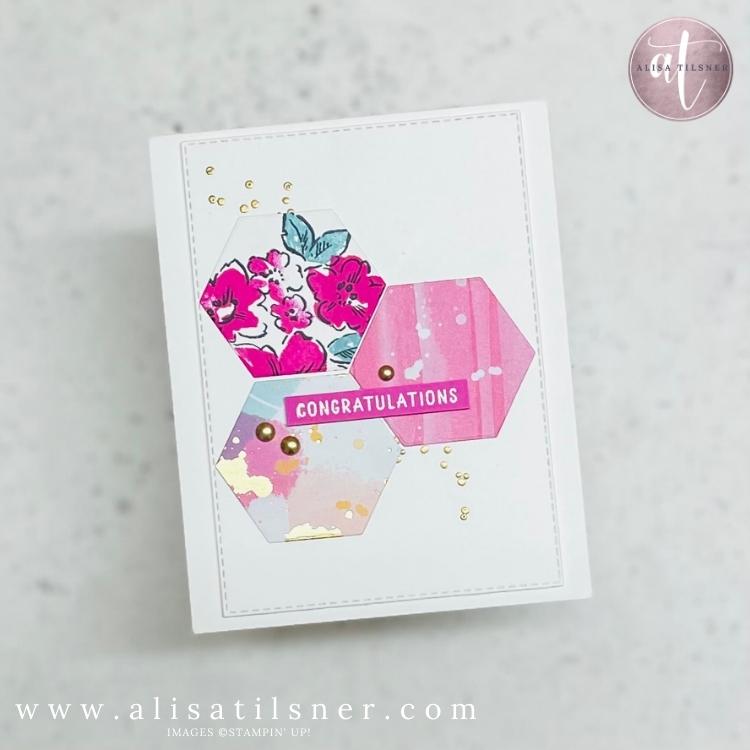 Abstract Beauty Congratulations Card