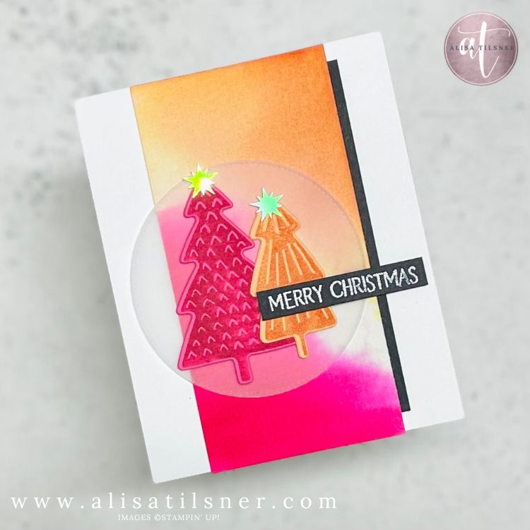 Photo of the technique for Acrylic Block Watercolouring