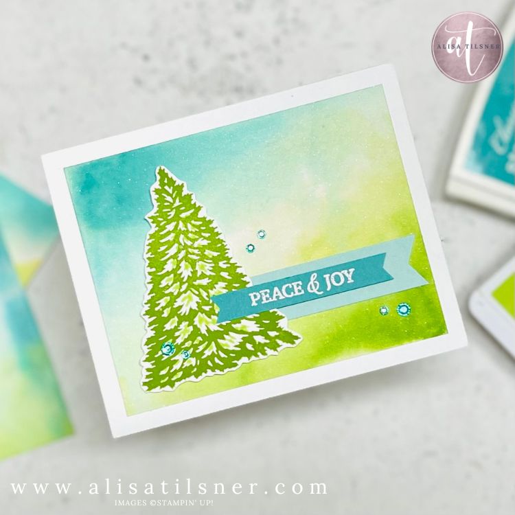 Acrylic Block Watercolour Background