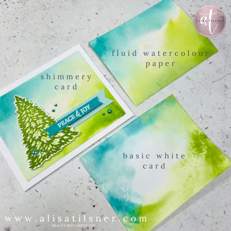 Acrylic Block Watercolour Background