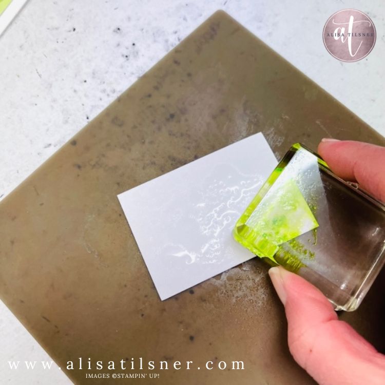 Acrylic Block Watercolour Background