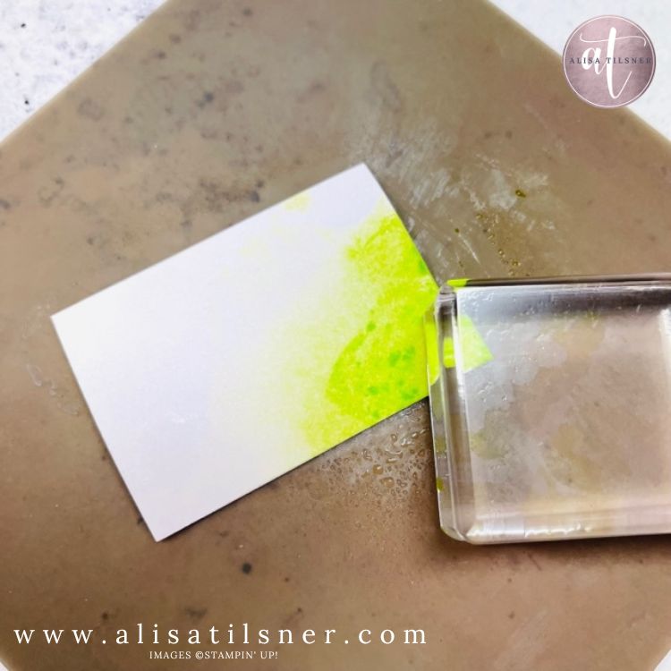 Acrylic Block Watercolour Background