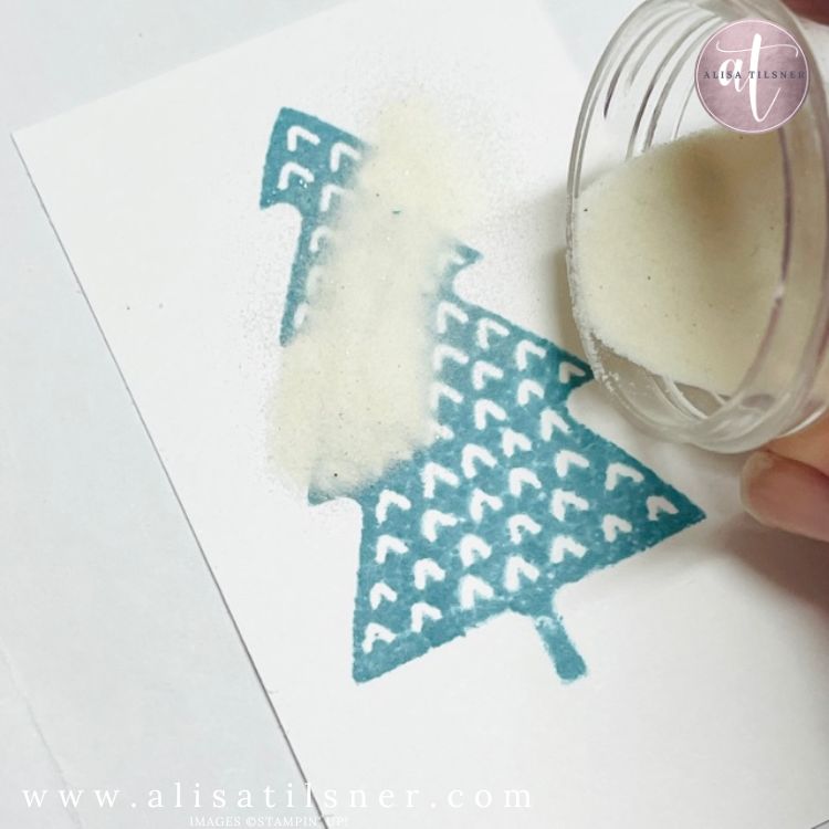 Coloured Heat Embossing