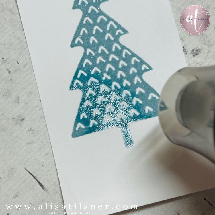 Coloured Heat Embossing
