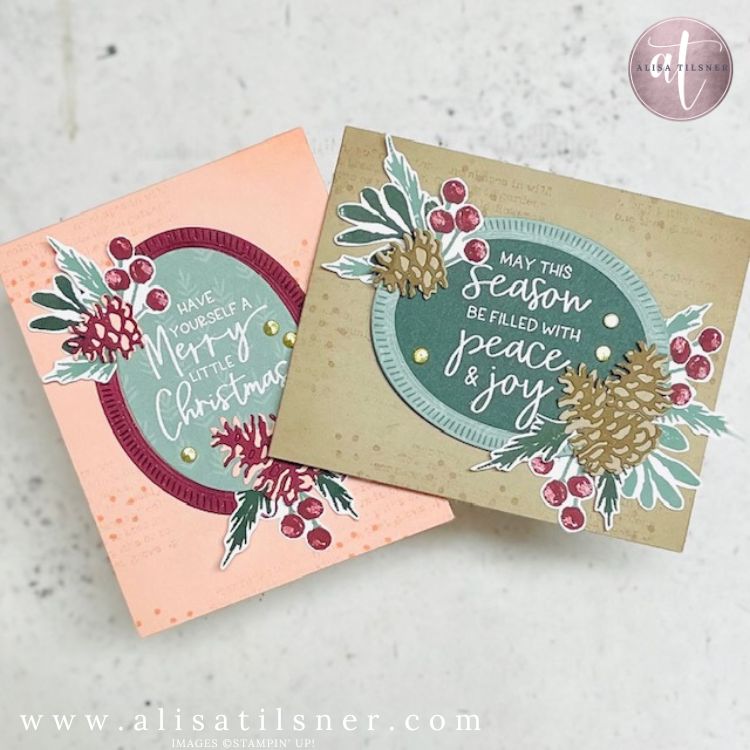 Stampin Up Framed and Festive Set