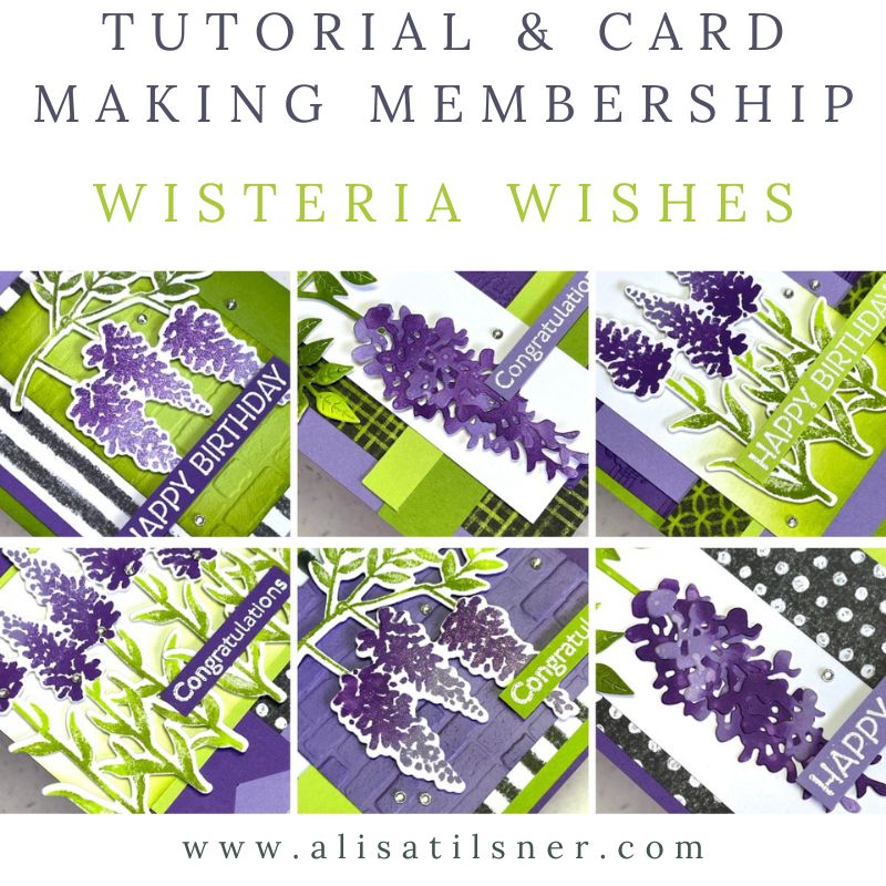 Wisteria Wishes Card Making Tutorial