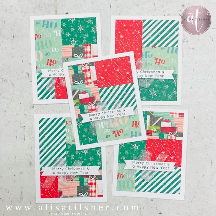 quick easy christmas cards