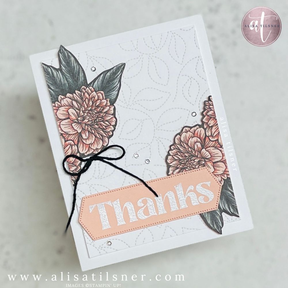 Stampin Up Favored Flowers DSP