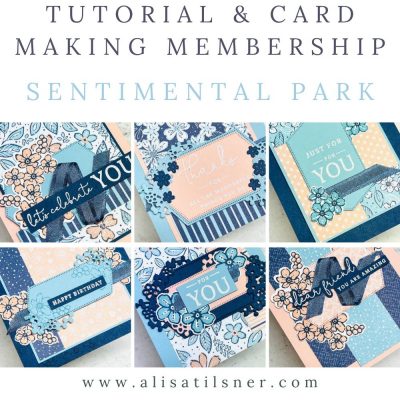 Sentimental Park Card Making Tutorial