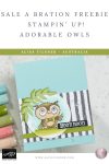 Stampin Up Adorable Owls