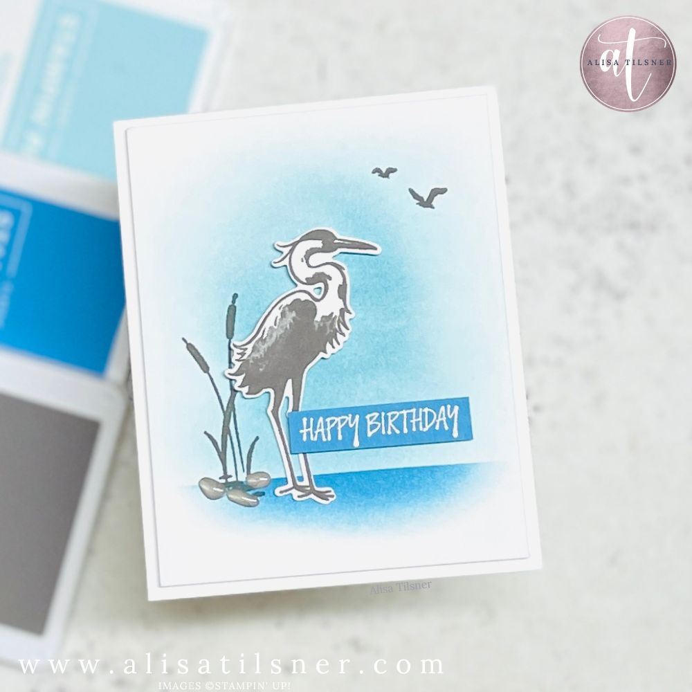 Stampin Up Heron Habitat