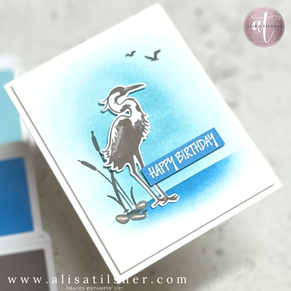 Stampin Up Heron Habitat