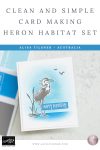 Stampin Up Heron Habitat