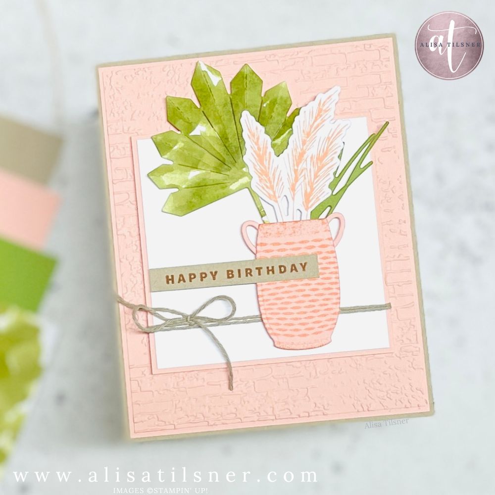 stampin up earthen textures bundle