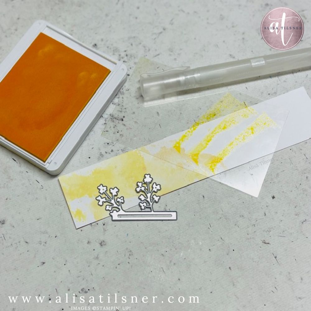 Acetate Watercolour Technique
