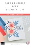 Stampin Up Paper Florist Dies