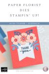 Stampin Up Paper Florist Dies