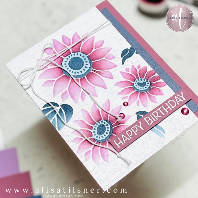 stampin up abundant beauty decorative masks