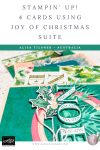 stampin up joy of christmas suite