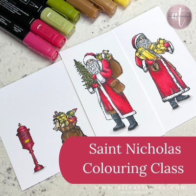 Saint Nicholas Colouring Class