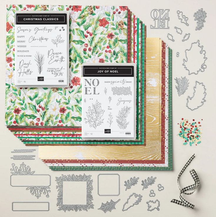 stampin up joy of christmas suite