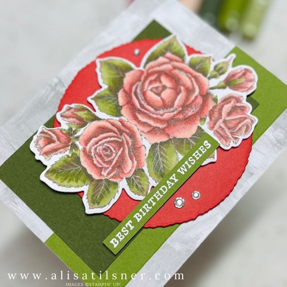 Stampin Up Stippled Roses Bundle