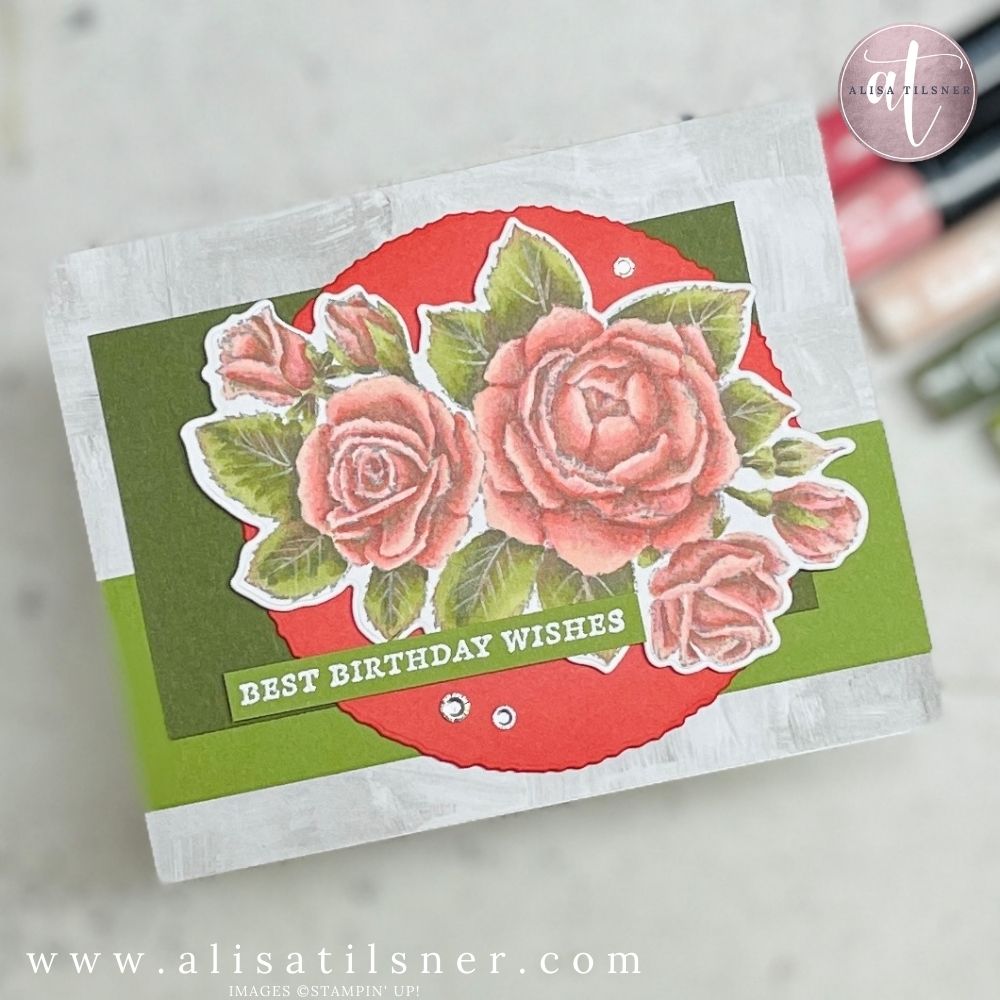 Stampin Up Stippled Roses Bundle