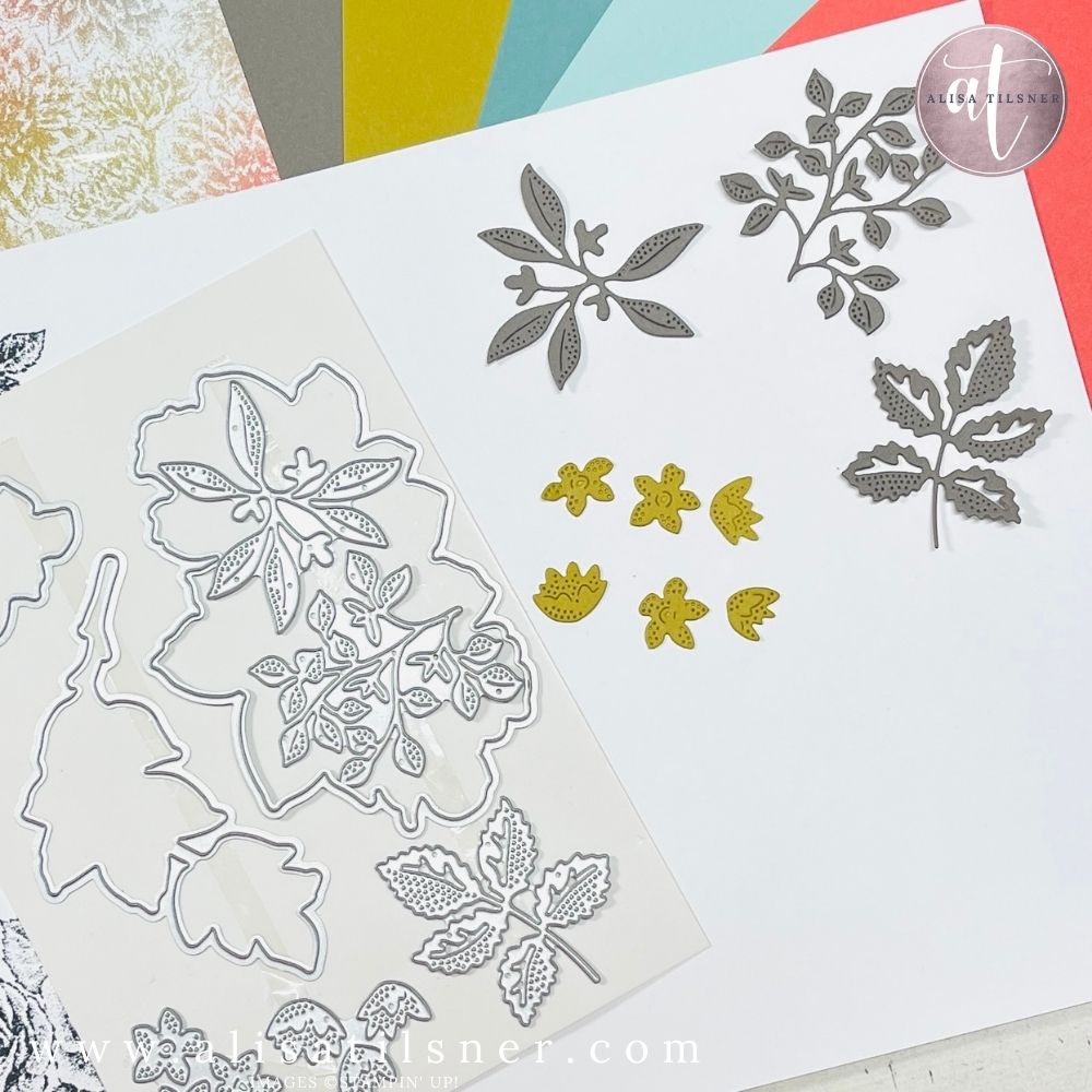 Stampin Up Stippled Roses Bundle
