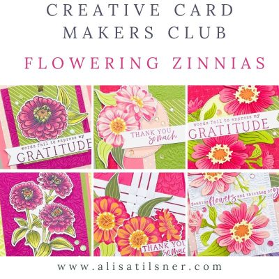 Flowering Zinnias Tutorial
