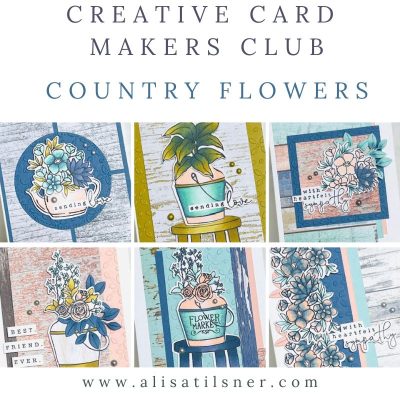 Country Flowers Tutorial