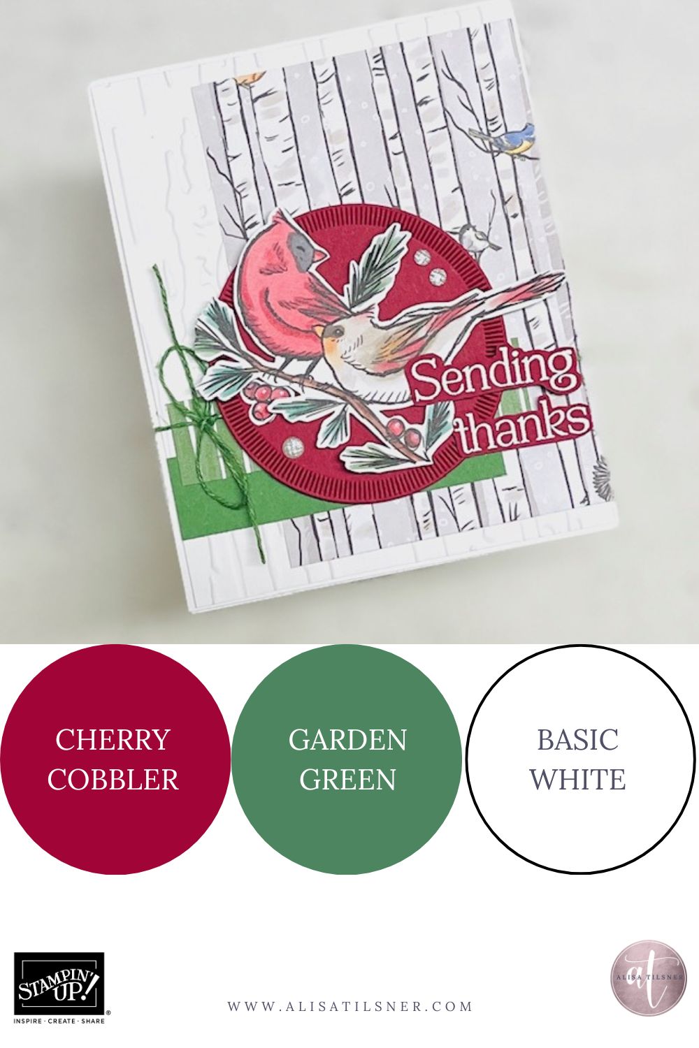 Stampin Up Winterly Tree Tops Bundle