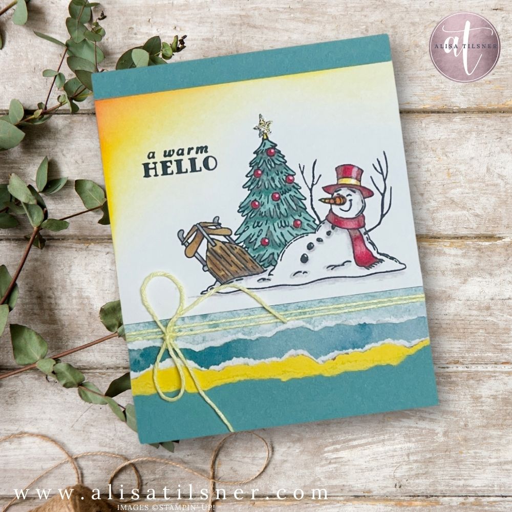 stampin up filled with cheer