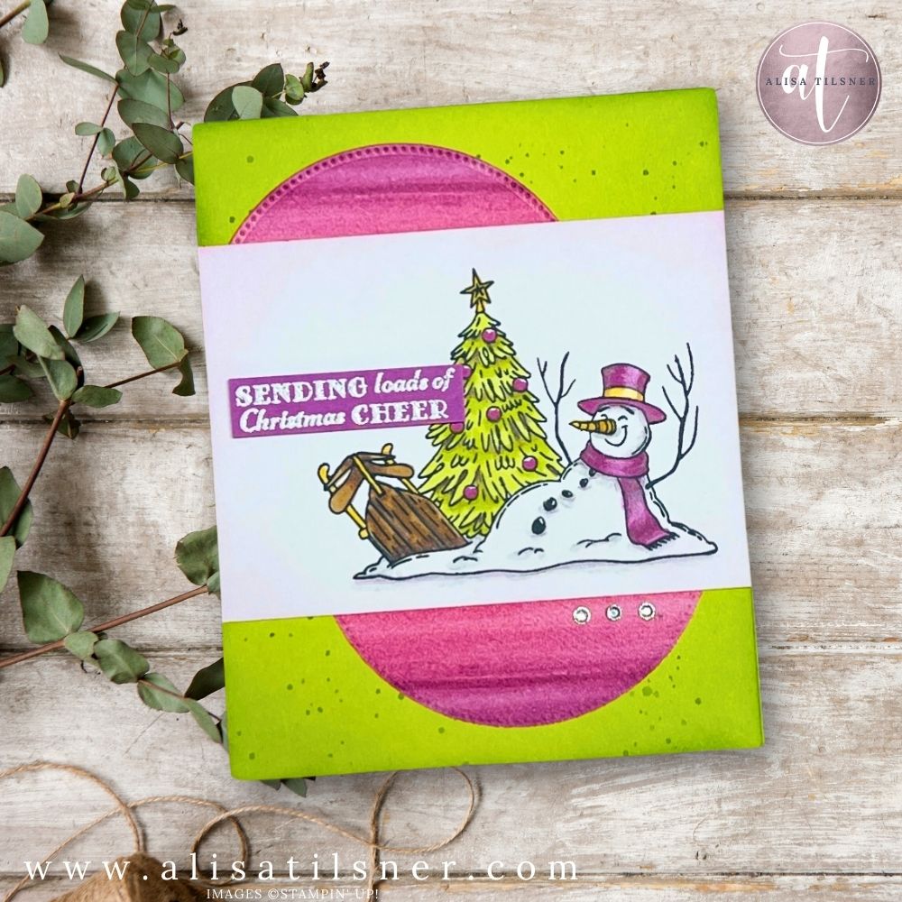stampin up filled with cheer