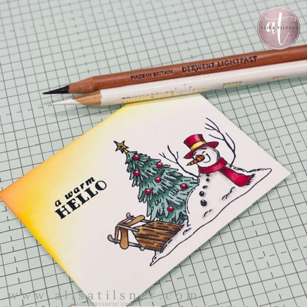 stampin up filled with cheer