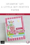 Stampin up A Little Bit Festive