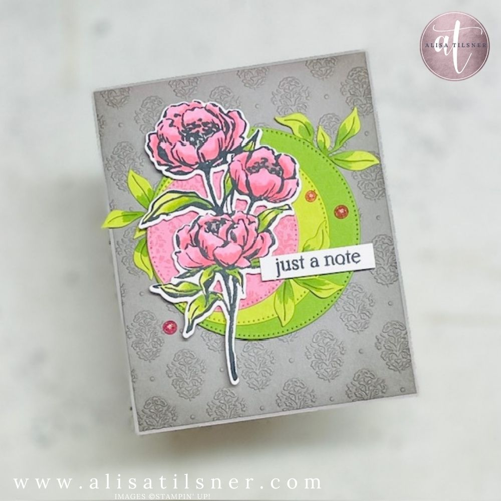 Stampin Up Gallery Blooms