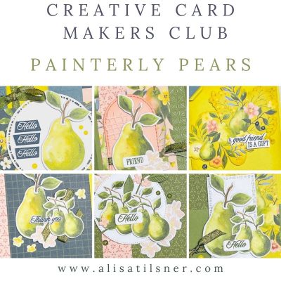 Painterly Pears Card Class