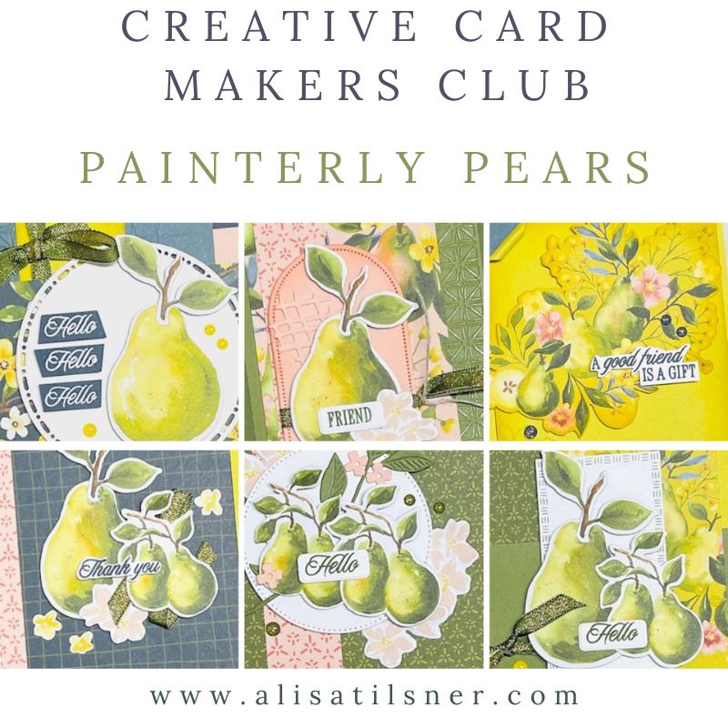 Painterly Pears Card Class