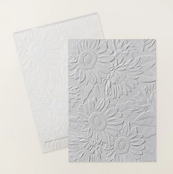 Sunflower 3D Embossing Folder Techniques