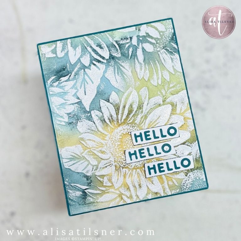 Sunflower 3D Embossing Folder