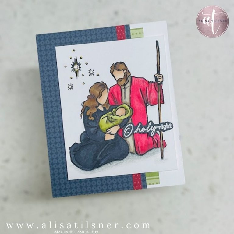 Stampin Up A Child Is Born