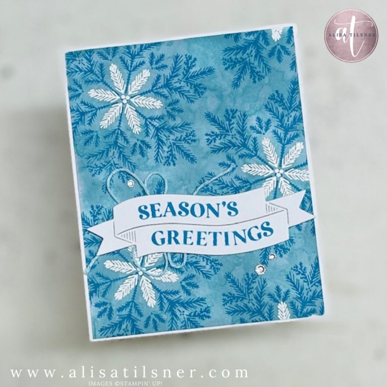 stampin up delicate pines bundle