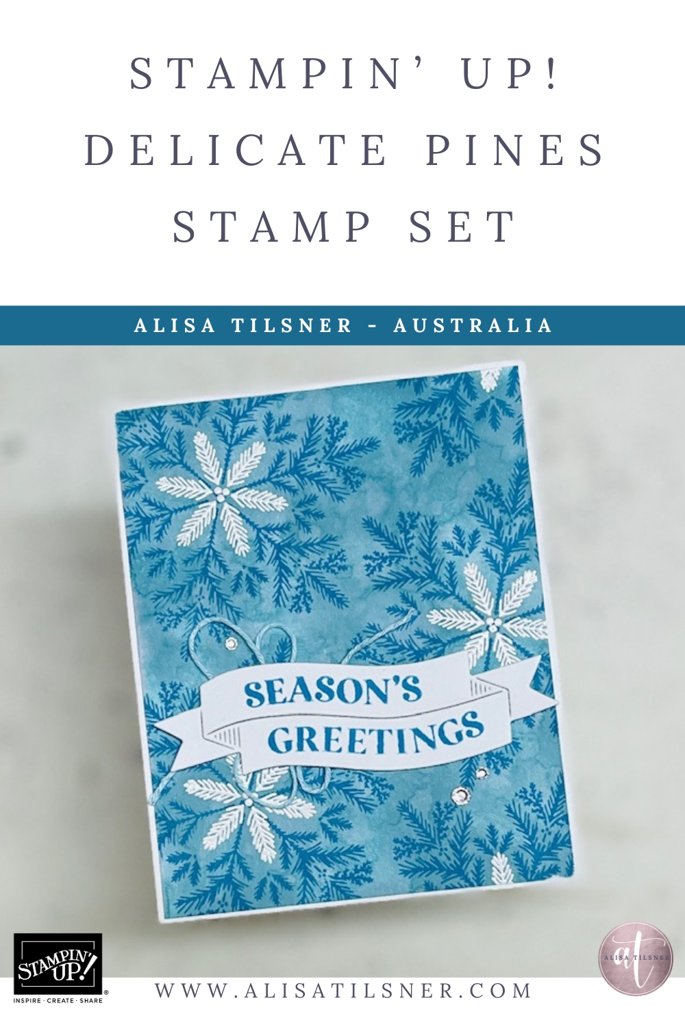 Stampin Up Delicate Pines Bundle