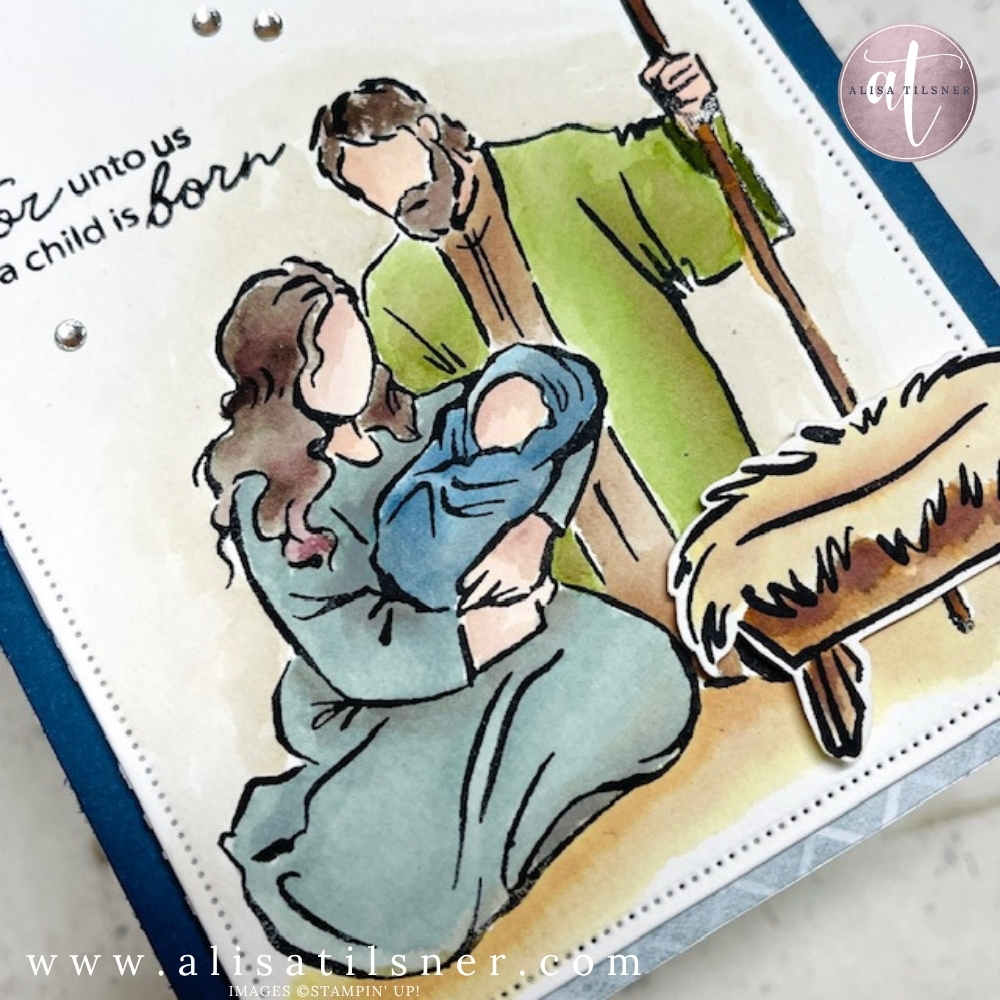 Stampin Up A Child is Born