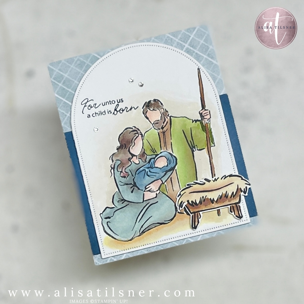 Stampin Up A Child is Born