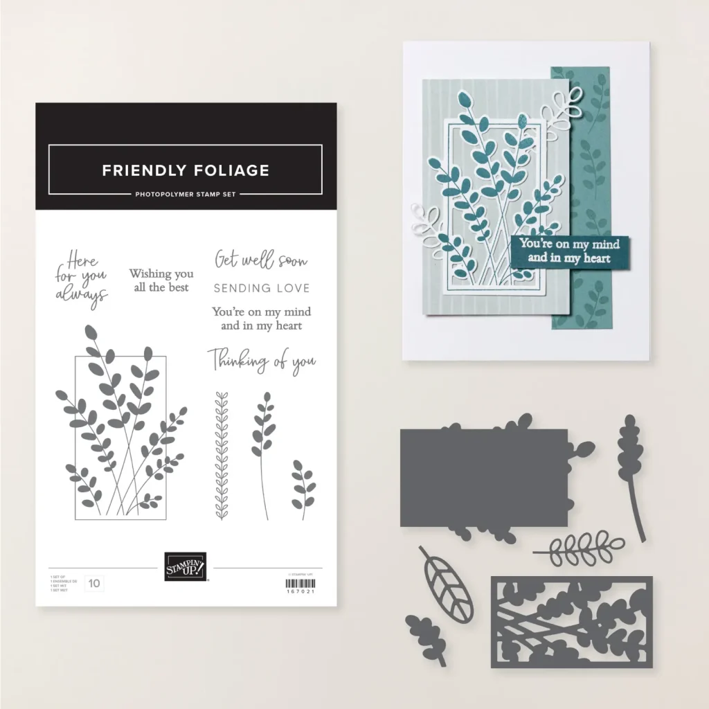 stampin up friendly foliage bundle